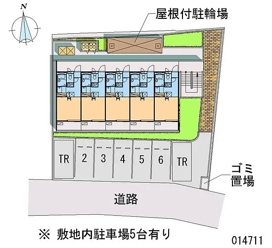 ★手数料０円★東大阪市宝町　月極駐車場（LP）